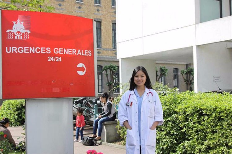 真实版“急诊室的故事”  在巴黎守护生命的中国姑娘