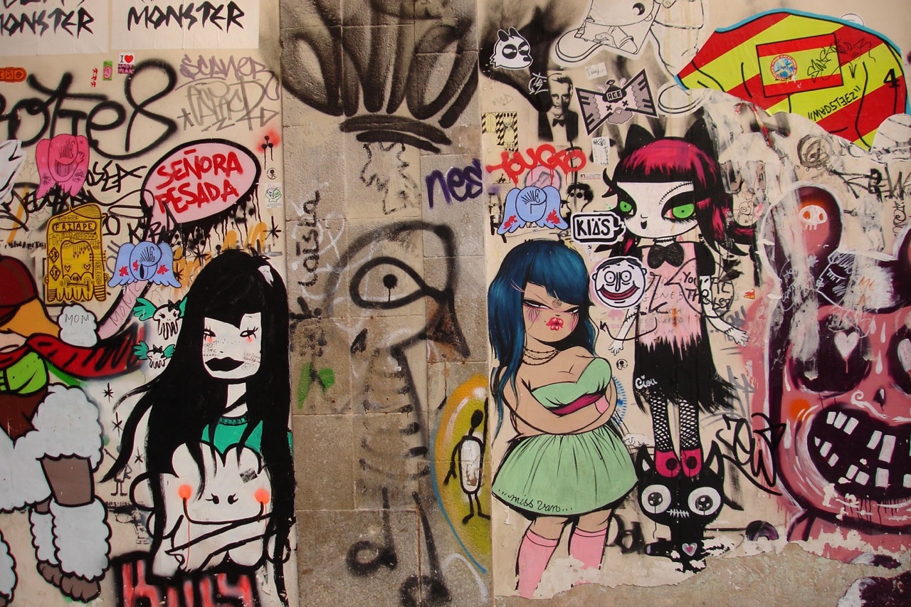 城市的街头艺术——涂鸦 Tags