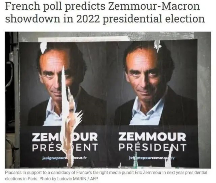 “法国特朗普”—泽穆尔的“网红”养成记