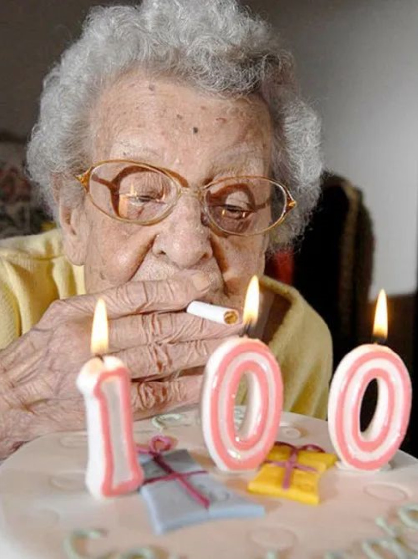 喝酒抽烟还能活到122岁？这位法国老妇人，让00后都羡慕哭了！