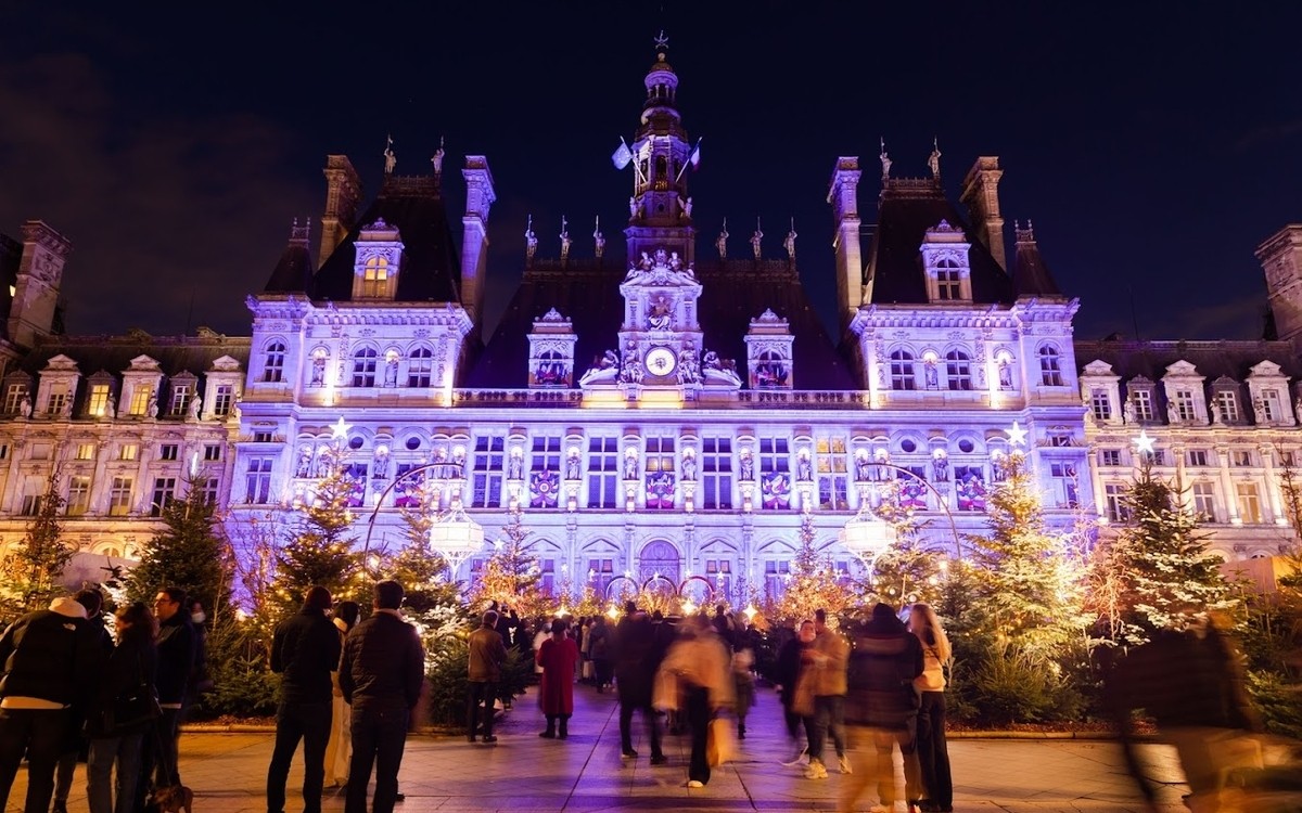 2022年圣诞节：巴黎市政厅前院将推出迷你圣诞集市