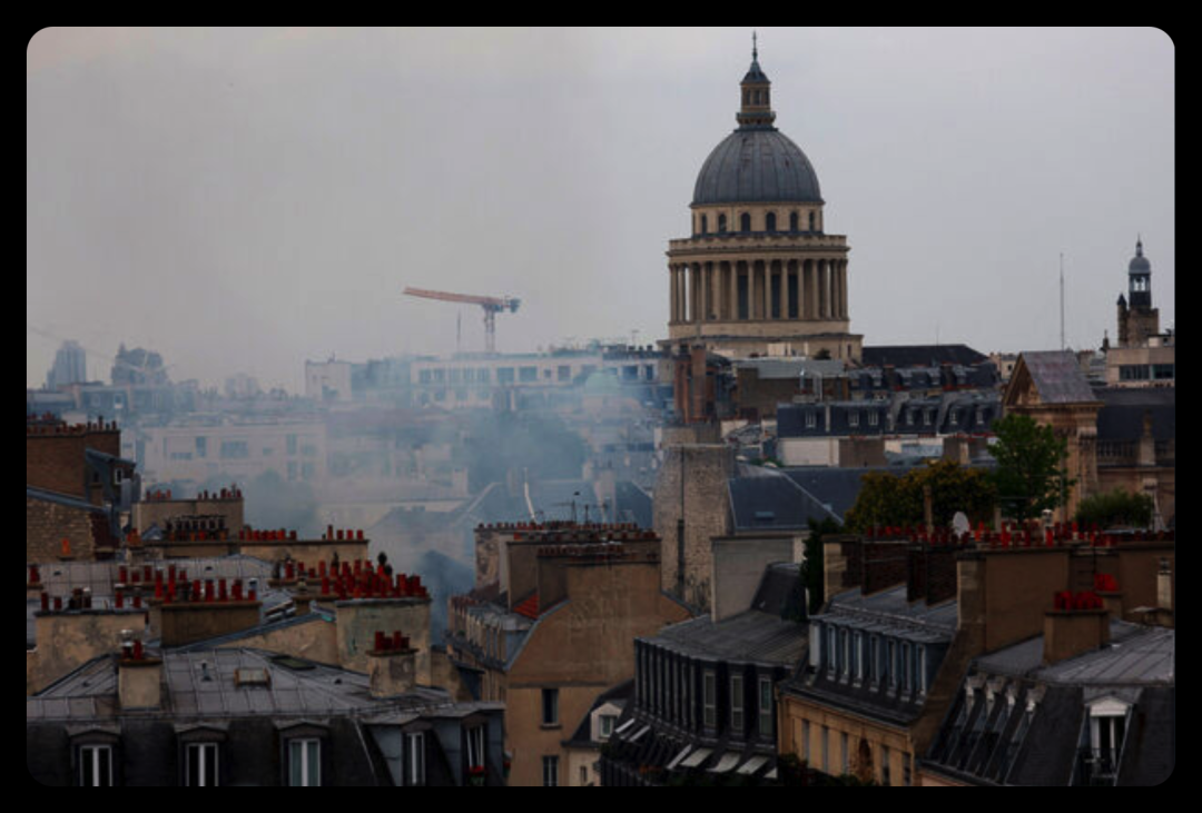 突发！巴黎美国学院发生爆炸，建筑物化为废墟！究竟是“天灾”还是“人祸”？