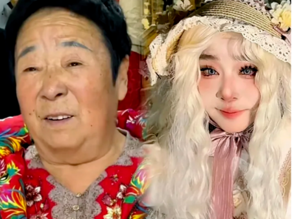 中国化妆堪比换头震惊西网友！爆改72岁老太，秒变美少女